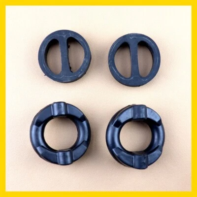 Juego de 4 colgadores de sistema de silenciador de escape delantero y trasero para BMW E32 E34 530i 740i M5 Foto 1 de 4