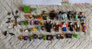 Huge Lot Of Minecraft Mini Figures & Roblox Figures (40+) Accesories - Picture 1 of 9