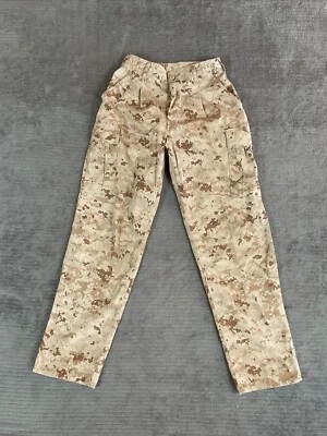 Pantalones USMC Marine Corps Edición Desierto MARPAT MCCUU Combate Camuflados 28 Foto 1 de 4