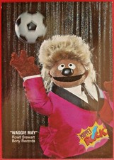 THE MUPPETS - Card #10 - WAGGIE MAY - ROWLF STEWART - BONY RECORDS - 1993