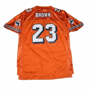 Reebok NFL Miami Dolphins #23 Brown Orange Jersey size Youth XL - Picture 1 of 5