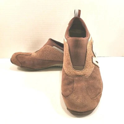 Merrell Mujer 5 Paloma Harvest Tenis Zapatos Marrón Beige Bajo Gamuza Cuero Foto 1 de 4