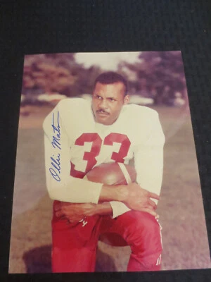 Foto autógrafa 8x10 de Ollie Matson Rams/Cardenals Foto 1 de 2