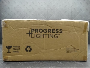 Progress Lighting 1-Light Linen Glass Black Wall Sconce P710072-031 - Picture 1 of 9
