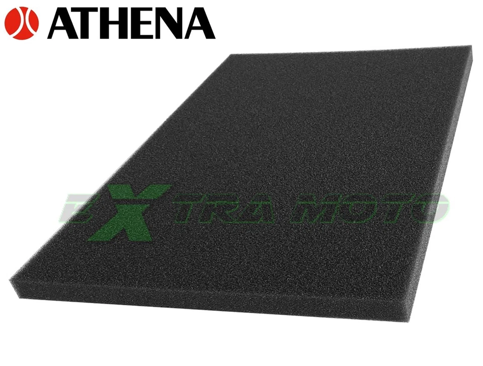 ATHENA FILTRO ARIA SPUGNA 10mm FOGLIO RITAGLIABILE 300X400 MOTO SCOOTER 45PPI