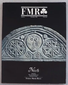 FMR Franco Maria Ricci Art Magazine #6 Automatons Early New England Gravestones - Picture 1 of 4