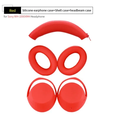 Чехол для наушников Sony WH-1000XM4 силиконовый защитный чехол на головной свет - Изображение 1 из 4