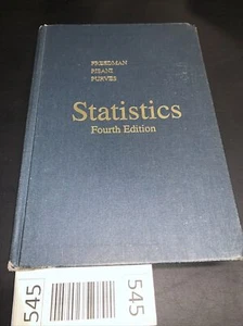 Statistics by David Freedman; Roger Purves; Robert Pisani 4th Edition - Picture 1 of 5