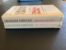 Graham Greene Hardcovers w/ Dust Jackets - Two Book Lot