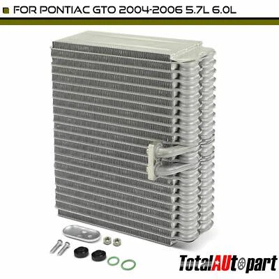 Núcleo evaporador de aire acondicionado de aluminio con placa de prensado para Pontiac GTO 2004 2005 2006 Foto 1 de 4