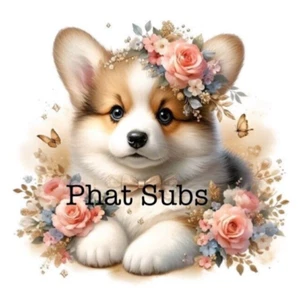 Sublimation Print Pretty Corgi Ready to Press Heat Transfer - Picture 1 of 1