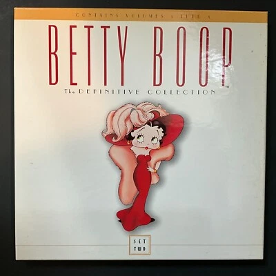 Betty Boop on Laserdisc, The Definitive Collection Set Two, Vols 5 Thru 8 - Image 1 of 4