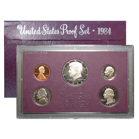 1984-S U.S. Clad Proof Set Cover