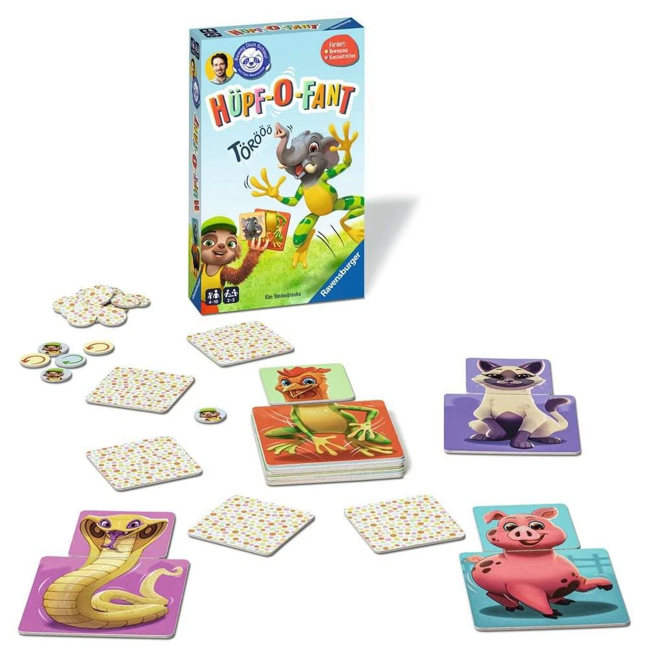 Ravensburger 20951 Beweg dich schlau! Hüpf-O-Fant Felix-Neureuther-Stiftung "Bew - Bild 1 von 1