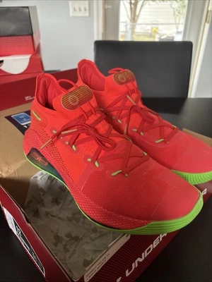 NEW! Under Armour Curry 6 ‘Roaracle’ Shoes Men’s Size 12 (3020612-607) - Image 1 of 4