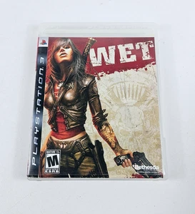 Wet (Sony PlayStation 3, 2009) PS3 CIB Complete w/ Manual Tested and Working - Picture 1 of 4