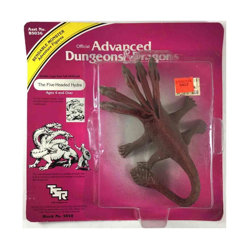 Figura De Acción LJN Hidra De Cinco Cabezas VG+/Mint - Imagen 1 de 1