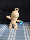 Vintage Ljn Oodles Baby Doll, W/Keychain/Necklace Loop, #17, Approx. 3"