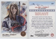 2014 Topps US Olympic & Paralympic Team and Hopefuls Bronze Hilary Knight #51