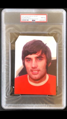 George Best 1997 A Question of Sport Famous PSA 8 Fútbol Manchester United Pop 1 Foto 1 de 4