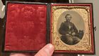 Civil War 1/6th Plate Tintype Of 97th New York Officer
