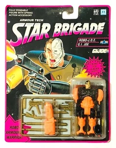 VINTAGE HASBRO STAR BRIGADE GI JOE ROBO-J.O.E. G.I. JOE NEW SEALED CARD RARE - Picture 1 of 3