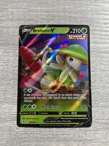 Pokemon Breloom V - 006/264 - Ultra Rare NM-Mint Fusion Strike - Picture 1 of 2