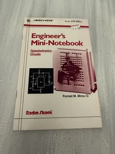 Archer Radio Shack 276-5012 Engineers Mini Notebook Optoelectronics Circuits 1st - Zdjęcie 1 z 3