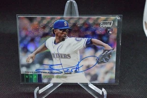 Justin Dunn #CAJU - 2020 Topps Stadium Club Chrome - Auto - Rookie - Picture 1 of 2