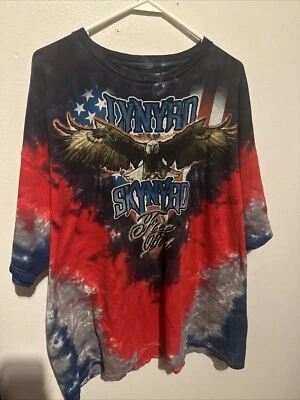 Lynyrd Skynyrd Free Bird tour tie-dye Tshirt men’s XXL Rock shirt Vintage - Image 1 of 4