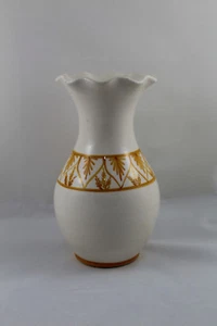 Florero Jarron de porcelana TOLEDO España, pintado a mano. 20cm de altura. - Imagen 1 de 2