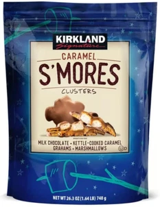 🔥🔥🔥 HOT SELLER Kirkland Signature Caramel SMORES Clusters 26.3 oz - Picture 1 of 2