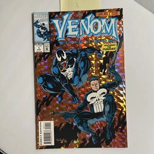 Marvel Comics Venom Funeral Prye Comic #1 1993 casi nuevo lámina (A) bolsa y embarcada - Imagen 1 de 9
