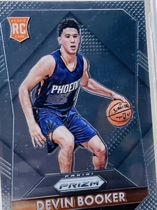 DEVIN BOOKER PRIZM CHROME ROOKIE RC BGS BECKETT 9 #308 2015-16 - Picture 1 of 6