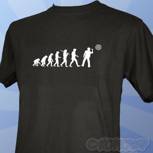 Evolution of a Darts Player T-Shirt Phil Taylor Board