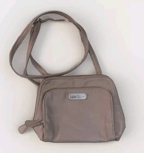 MultiSac French Grey Crossbody Shoulder Bag Purse Organizer Small Minimalist  - Picture 1 of 12