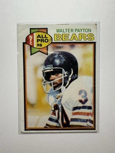 1979 Topps #480 Walter Payton Chicago Bears Salón de la fama - Imagen 1 de 2