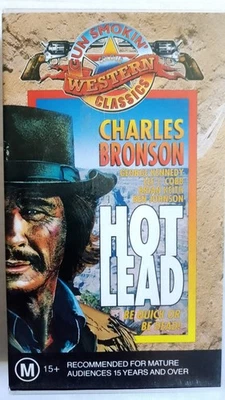 HOT LEAD (The Virginian) 1960s VHS Charles Bronson Western PAL Video CEL - Image 1 of 3