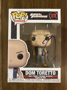 Vin Diesel „Fast & Furious“ Signed Funko Pop #1078 „Dom Toretto“ Beckett COA - Bild 1 von 6