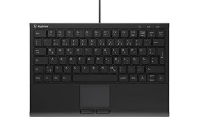 KEYSONIC KSK-5211ELU Mini-USB-Tastatur Hintergrundbeleuchtung 60957 B-Ware - Bild 1 von 4