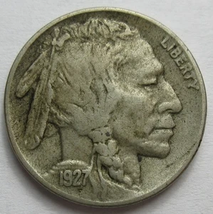 1927-D Buffalo Nickel -AU- (#109a) - Picture 1 of 2