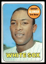 1969 Topps SANDY ALOMAR Chicago White Sox #283 corner wear