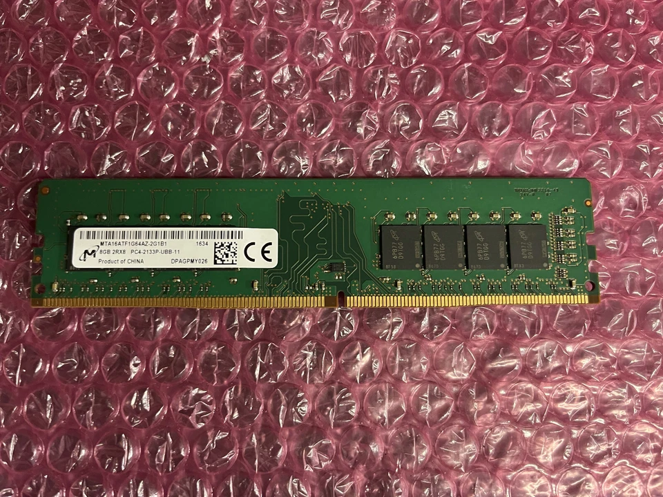 Micron MTA16ATF1G64AZ-2G1B1 8GB 1RX8 PC4-2133P 17000MHZ PC Memory - Image 1 of 1