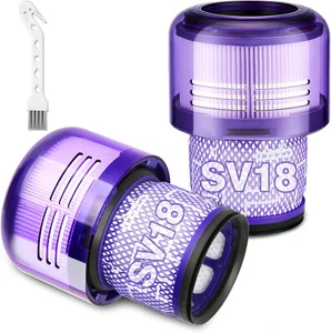 SV18 Filter Ersatz für Dy-son Digital Slim Akku Staubsauger, 2er Pack & Bürste - Bild 1 von 9