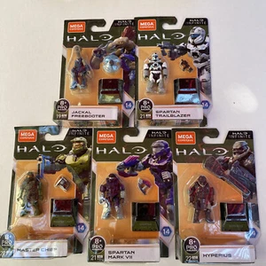 Mega Construx Halo Heroes Series 14 Complete Set of 5 Trailblazer Hyperius etc. - Picture 1 of 7