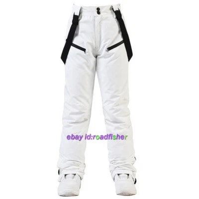 Hombres Mujeres Invierno Esquí Pantalones Impermeables Nieve Pantalones Snowboard Deportes Aire Libre Foto 1 de 4
