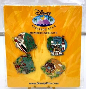 Set 4 spille esclusivo membro resort WDW Disney Vacation Club 2010 - nuovo spedizione gratuita - Foto 1 di 4