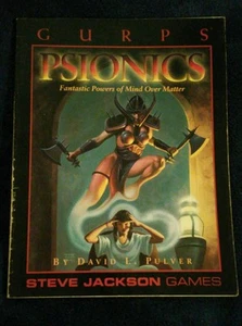 GURPS Psionics : Fantastic Powers of Mind over Matter by David L. Pulver... - Picture 1 of 2