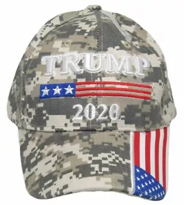 Trump 2020 Hat MAGA Digital Camo Keep America Great Make America Great Again - Picture 1 of 4