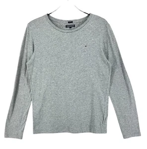 TOMMY HILFIGER Kid's Boy's Round Neck Pullover Top T-Shirt Size 176 - Picture 1 of 10